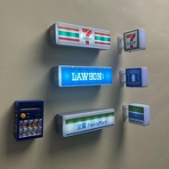 【Shipment Within 24 Hours】Sticker Magnet Untuk Peti Sejuk Lampu Hiasan Lampu Malam Miniatur Papan La