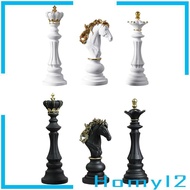 [HOMYL2] 3 Piece Chess Pieces Statues, International Chess Pieces, Housewarming Gift, Chess Pieces O