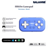 Salange 8BitDo Micro Bluetooth Controller Pocket-sized Mini gamepad for Switch, Android, and Raspber