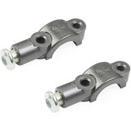 Universal 7/8" 22mm Lever Mirror Holder Brake/Clutch Master Cylinder Clamp Bracket Cover Fixing Fit 