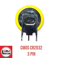 Bios Cmos Cr2032 3pin battery for mini pc fingerprint laptop soldering feet