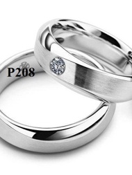 Simple couple PALLADIUM FIANCE RING