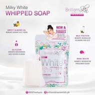 WHIPPED WHITE SOAP BRILLIANT MILKY WHITE SNAIL EXTRACT