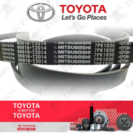 เข็มขัดพัดลมโตโยต้า 90916-T2014 สําหรับ Toyota Camry ACV31 ACV30 Wish ANE11 Caldina AZT241 (7PK1930)