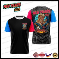 Baju Tahun Baru Edisi Ride Santai | Tshirt New Years  Editon Bear Design Ride Santai | Man | Women