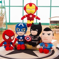 Marvel The Avengers Series Plush Toys Spiderman Hulk Iron Man Captain America Dolls Kids Boys Christmas Toy