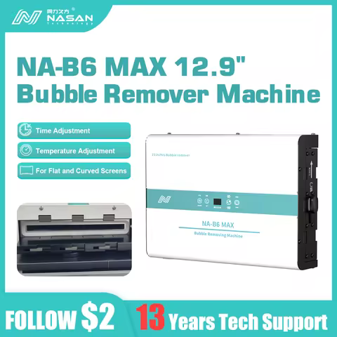 NASAN B6 Max Air Bubble Removing Machine For Mobile Phone Under 15 Inches LCD Defoaming Glass OCA Gl