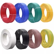 Multi-Strand Soft Copper Wire 16AWG 14AWG 10AWG, PVC Insulated RV Cable, Yellow Green Dual Color Fle