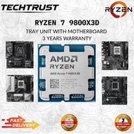 [ AMD RYZEN 7 9800X3D Processor ] 8 Cores, 16 Threads | AM5 (Tray Unit)