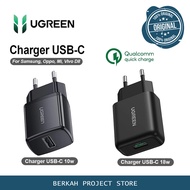 UGREEN USB Type C Fast Charging Charger Head 10w - 18w