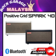 Positive Grid Spark 40 Watt Smart Guitar Amp & Bluetooth Speaker - Black / White ( Spark-40 Spark40 