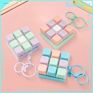 Portable Fidget Keyboard Clicker Fidget Toy Portable Stress Relief Fidget Keyboard Keychain for Anxi