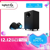 Logitech G560 RGB PC Gaming Speakers with Game-Driven Lighting 980-001304