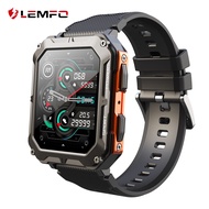 ZZOOI LEMFO C20 Smart Watch Men Bluetooth Call IP68 Waterproof Sports modes Health Monitor Smartwatch 380mAh Long Standby For Men