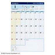 全新現貨✨包順豐 PEANUTS Snoopy 史努比 日版 2023 特大號 日本假期  壁掛 掛牆 月曆 行事曆 日曆 年曆 家居