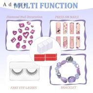 [Adepe] 30x Press on Nail Box Artificial Nail Display Case for Bracelets Nail Salon