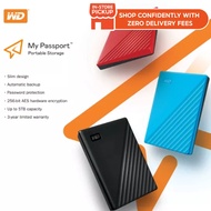 # Western Digital [ 1TB/2TB/4TB/5TB/6TB ] My WD Passport Portable External Hard Drive # [ BLUE/RED/B