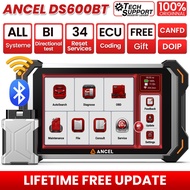 【Ship from Malaysia】2025 New ANCEL DS600BT obd2 Scanner Car Diagnostic Scanner Tools All System 34+ 