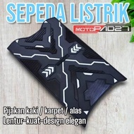 karpet sepeda listrik uwinfly exotix genio goda karpet pijakan kaki sepeda listrik uwinfly