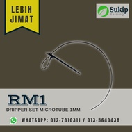 READY STOCK DRIPPER SET MICROTUBE 1MM