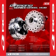 LC135 LAGENDA SRL 110Z 115Z CHROME HUB CNC BUYONG BELAKANG RCB REAR HUB DRUM