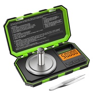 （UOOAF 0.001g 50g Mini Digital Scale Jewelry Milligram Scales Portable Kitchen Baking Scale with Cal