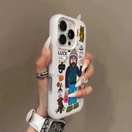 Interesting drawing Set of 2 attractive flavors 1 suitable for interesting phone cases 17/16/15, iPh