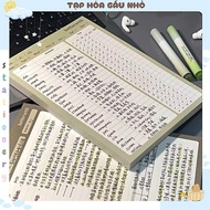 Paper Pad 30 Pages Size B5 Learn English Vocabulary