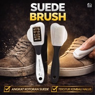 Flap Shoes Care Suede Brush – Sikat Suede & Nubuck 3-in-1 untuk Sepatu Tas dan Apparel