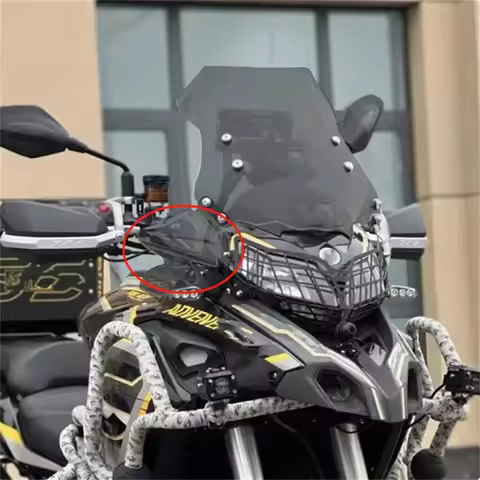 For Benelli TRK502X TRK502 TRK552x TRK552 modified side windshield blackened small windshield access
