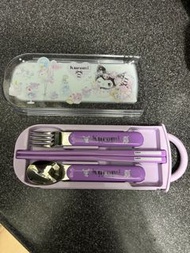 Skater Kuromi 餐具套裝