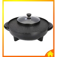 [OneHome] Electric BBQ Korea Barbecue Grill Steamboat Hot Pot Smokeless Dapur Tempat Panggang Elektrik Tanpa Asap