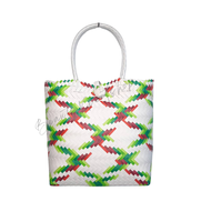 Beg Anyaman Sarawak /  Tote Bag Women Motif Burung / PVC Bakul Anyaman Handmade Wanita Penan Sarawak