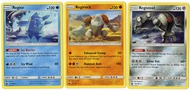 Legendary Set - REGICE REGIROCK REGISTEEL - Celestial Storm Rare Card LOT - 3 Piece Set Pokemon Lege