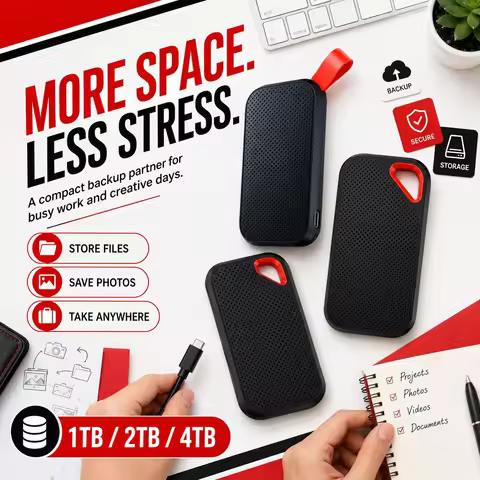 High Transfer Portable SSD 2TB External Hard Disk 4TB Multi System Match 4TB Hard Drive for Smartpho