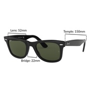 Ray-Ban Wayfarer - RB2140F 901 - Sunglasses