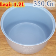 Rice Cooker Heart 1.2 L Non-Stick Gray Color, Weighs 350 gr (Intestine, Core, 1 Liter, 1L2 - 1.2 Liters-1.2 Liters-1L 2, az-7)