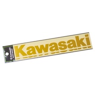 KAWASAKI Logo Cutting Sticker (L) - Gold J7010-0171