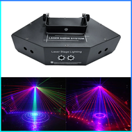PENGIRIMAN JAKARTA GOVE Lampu Proyektor Disco Sensor Suara RGB 128 Pattern DMX512 90W - EL-6EGL / La