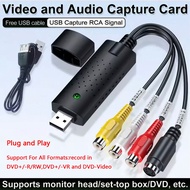 Plug & Play USB 2.0 Video Capture Card for PC - S-Video & RCA to USB Adapter for Camera, TV, DVD, VH