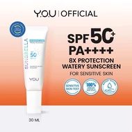 YOU Sunbrella Intensive Care Watery Sunscreen SPF50+ PA++++ | Tabir Surya Kulit Sensitif | 8X Protec