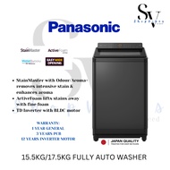 [SABAH ONLY] PANASONIC 17.5KG FULLY AUTO TOP LOAD WASHER INVERTER ACTIVE FOAM NA-FD175X3