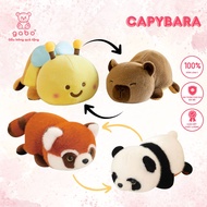 2in1 Golden Capybara Teddy Bear, Mink Panda, Guangzhou Transforming Capybara