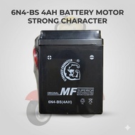 6N4-BS 4AH Stronger Character Bateri Motosikal Maintenance Free High Performance Motorcycle Battery