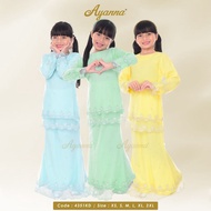 Baju Kurung Budak Lace Alanna Raya Kanak-Kanak Perempuan Kids Baby Girl Murah 4351KD [AY2023]