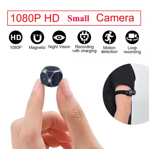 1080P Small Sport Body Camera Mini Bike Motion Sensor Night Vision Security Car Camcorder Video DVR 