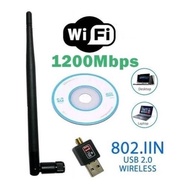 USB WiFi Adapter 1200 Mbps 600 Mbps USB 2.0 WiFi Dongle 802.11n for Desktop Windows XP 7-10 Mac