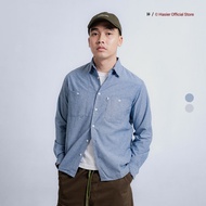 HASIER Oxford Regular Work Long Sleeve Shirt Oxford Shirt