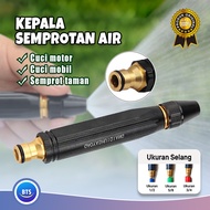 Kepala Semprotan Air Cuci Motor Mobil Kuningan Spray Steam Semprotan Taman Hose Nozzle Spray Kepala 