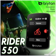 Bryton Rider 550 Bicycle Miles Color Screen ANT+ With Free Speedometer Case